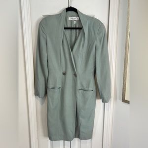 Tahari coat style lined dress